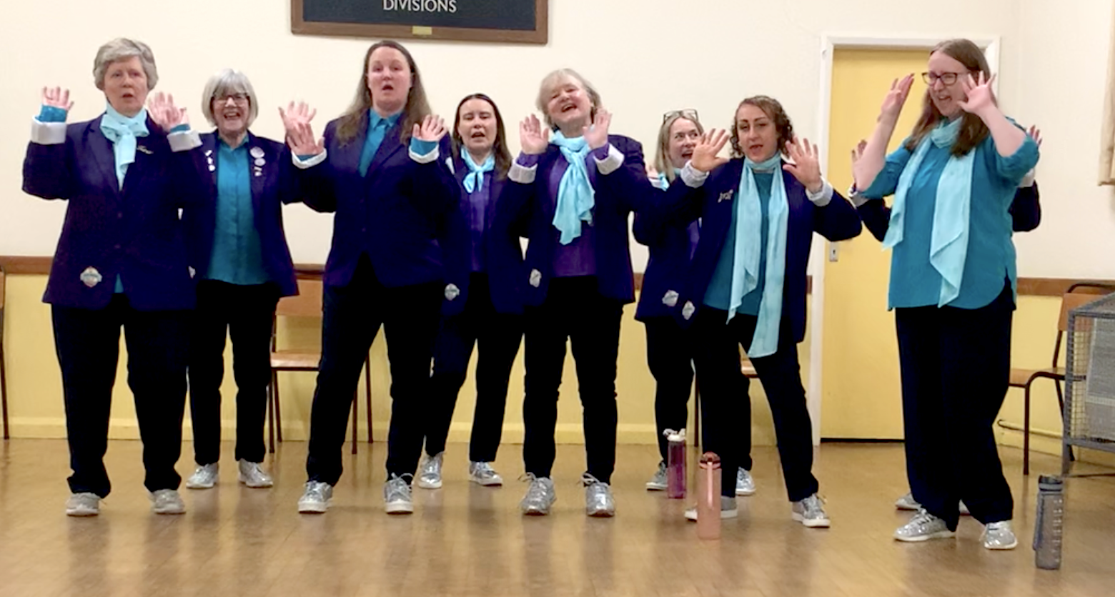 More Harmony Women's Barbershop Chorus, featuring Emma and Lesley from Little Bird Creative, for Women's History Month